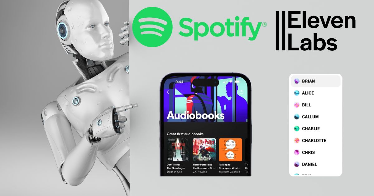 Thinklab Spotify Thing Spotify Revolutionizes Audiobooks with Eleven Labs' AI Voices ...