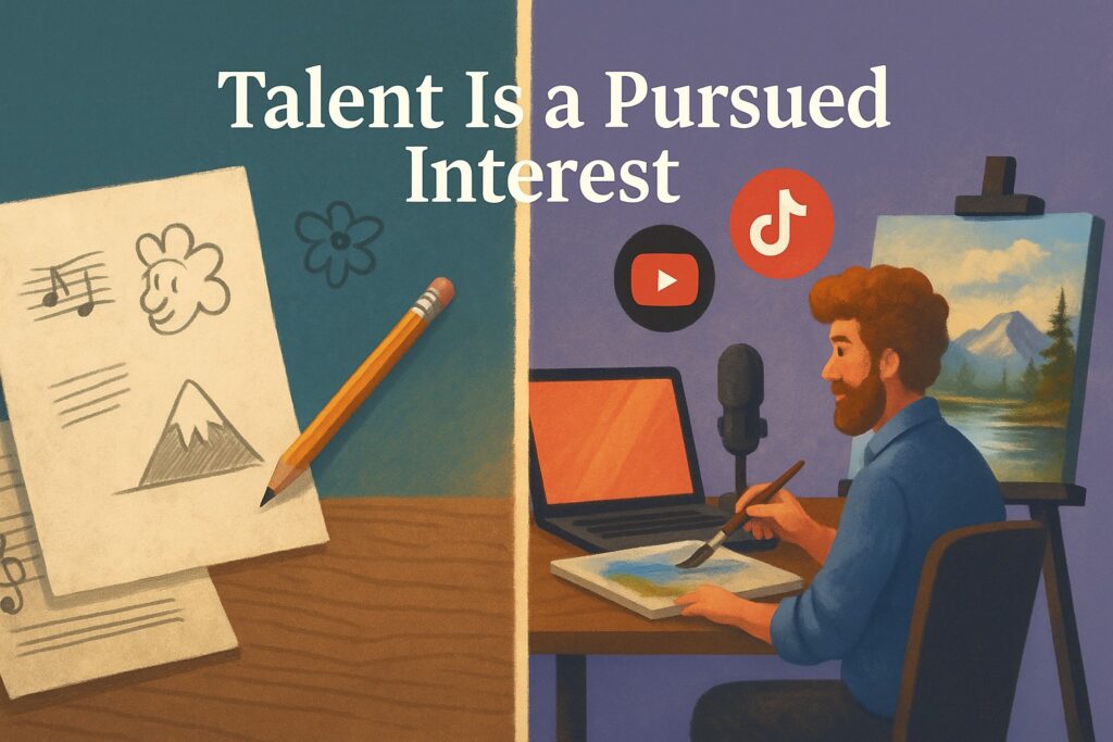 talent is a pursued interest